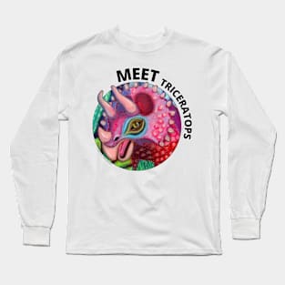 Jurassic World Meet Triceratops Long Sleeve T-Shirt